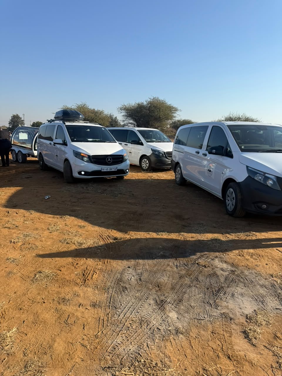 Corbis Trading Funeral Services hearse and family car fleet